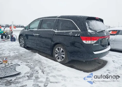 2014 Honda Odyssey Touring/Touring Elite from USA, damaged, VIN 5FNRL5H90EB045138